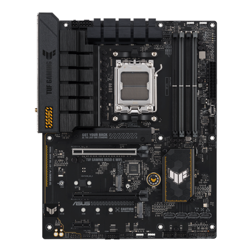 [TUF-GAMING-B650-E-WIFI] ASUS TUF GAMING B650-E WIFI, 4xDDR5, 3x M.2, HDMI, DP, Wi-Fi 6, Bluetooth v5.3, AMD Ryzen 7000 Serisi, AM5 Soket Anakart
