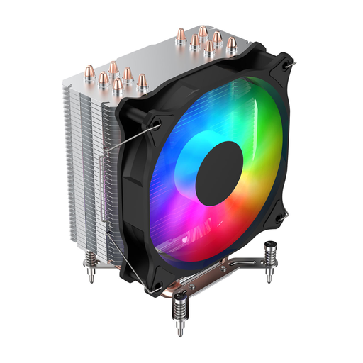 [NC5] FSP NC5, ARGB, 120mm, CPU, Kule Tipi Hava Soğutma, Sessiz Çalışma, Doğrudan Temas Tasarımlı 6 adet Bakır Isı Borusu, (AMD AM4-AM5 ve INTEL Tüm işlemciler ile uyumlu)