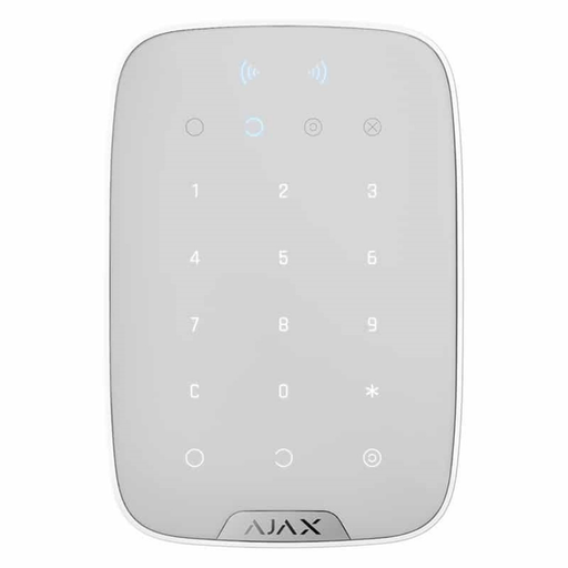 [KP-26078-83] AJAX Keypad, Kablosuz, Tuş Takımı, BEYAZ