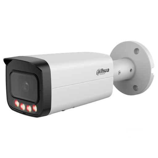 [IPC-HFW21249T-AS-IL] DAHUA IPC-HFW21249T-AS-IL  12Mpix, 3,6mm Lens,SD Kart, Smart Dual Light, H265+, 30Mt Gece Görüşü, IP67, Dahili Mikrofon, PoE Bullet IP Kamera (Beyaz)