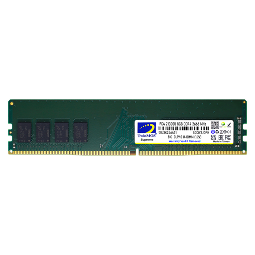 [MDD48GB2666D] TwinMOS MDD48GB2666D, 8GB, DDR4, 2666MHz, 1.2V Desktop Ram