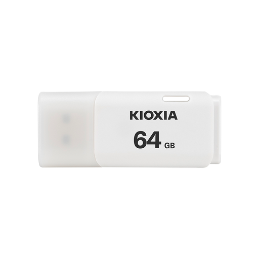 [LU202W064GG4] KIOXIA U202W 64GB USB 2.0 TransMemory Flash Disk (Beyaz)
