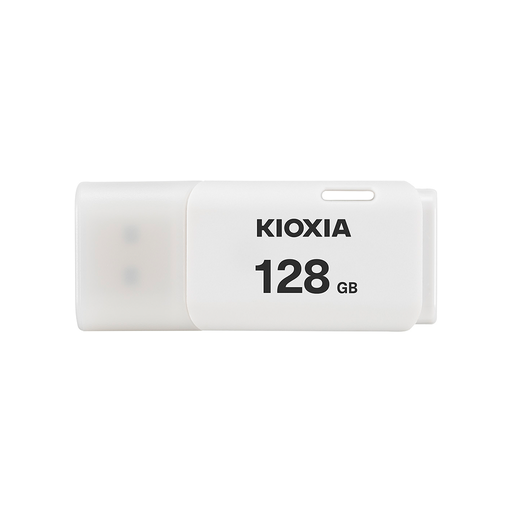 [LU202W128GG4] KIOXIA U202W 128GB USB 2.0 TransMemory Flash Disk (Beyaz)