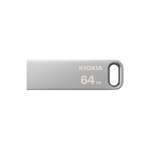 [LU366S064GG4] KIOXIA U366 64GB USB 3.2 Gen1 TransMemory, Metal Görünüm, Flash Disk