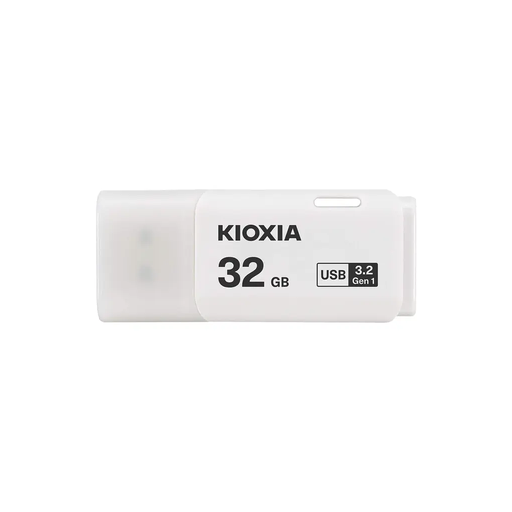 [U301] KIOXIA U301W 32GB USB 3.2 Gen1 TransMemory Flash Disk (Beyaz)