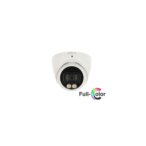 [HAC-HDW1209TQ-A-LED-0280B] DAHUA HAC-HDW1209TQ-A-LED-0280B, 2Mpix, 2.8mm Lens, 40 Mt Gece Görüşü, Full Color, Dahili Mikrofon, 4 IN 1, Dome Kamera