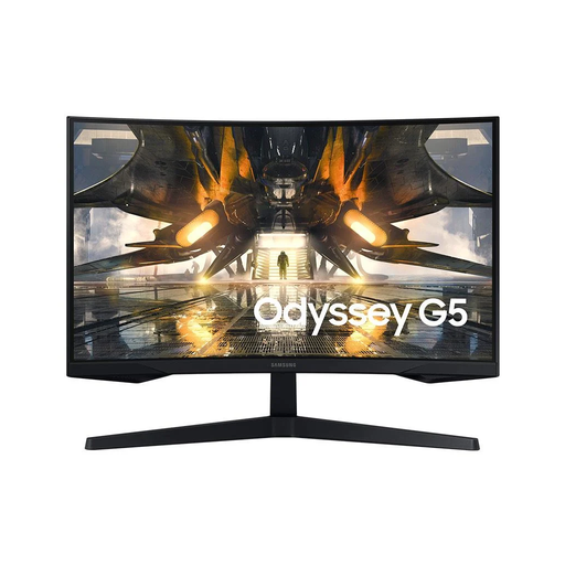 [LS27AG550EPXUF] SAMSUNG LS27AG550EPXUF, Odyssey G5 27" 1ms, 165Hz, 2K Quad HD, DP, HDMI, USB, VA LED, HDR10 1000R, Curved, Monitör