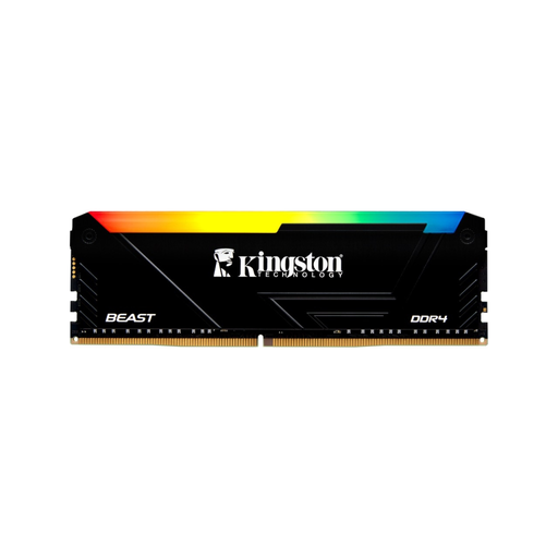 [KF436C18BB2A-16TR] KINGSTON Beast, KF436C18BB2A/16TR, 16Gb, 3600Mhz,   DDR4, CL18, RGB, Desktop Gaming RAM (Soğutuculu)