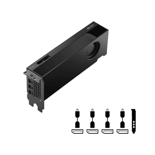 [VCNRTX4000ADALP-SB] PNY QUADRO VCNRTX4000ADALP-SB, RTX4000 20GB, DDR6, 160Bit, Tek Fan, 4xMini DP, Ekran Kartı