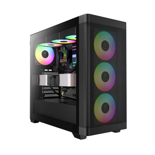 [GAMDIAS-ATHENA-M3-750W] GAMDIAS ATHENA M3, 750W, 80+ Bronze, Tempered Glass, Type-C, Mesh Ön Panel, ARGB, ATX, GAMING KASA