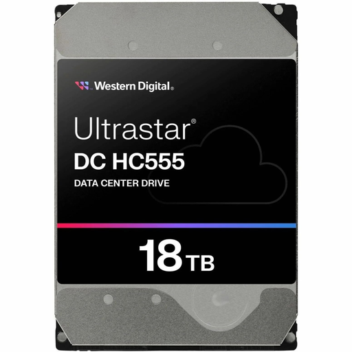[WUH722018CLE6L4] WD ULTRASTAR, WUH722018CLE6L4, 3.5", 18TB, 512Mb, 7200 Rpm, 7/24 Enterprise, DATA CENTER-GÜVENLİK-NAS-SERVER, HDD (DC HC555) (0B48723) (Türkiye Distribütörü Garantili)