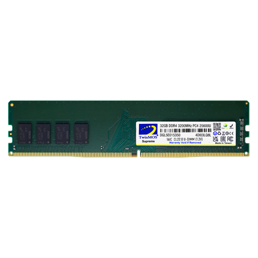 [MDD432GB3200DWO] TwinMOS MDD432GB3200DWO, 32GB, DDR4, 3200MHz, 1.2V Desktop Ram