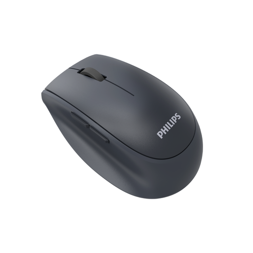 [SPK7627K] PHILIPS SPK7627K, Gri, USB Nano 2,4Gh ve Bluetooth Kablosuz, 1600dpi, Optic, 5 Tuşlu, Şarj Edilebilir, Sessiz Click, Mouse