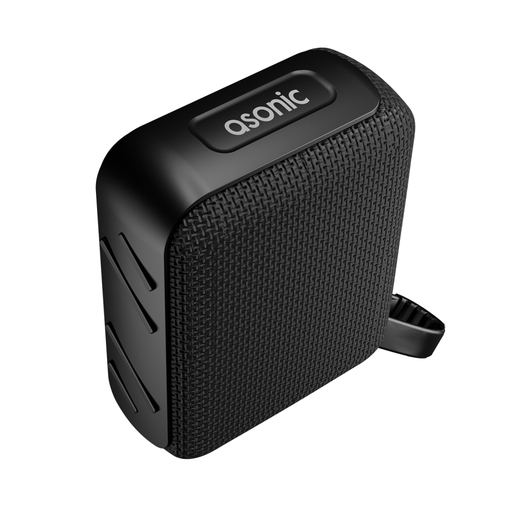 [AS-03-SIYAH] ASONIC AS-03, SİYAH, 5W, BT/USB/TF/TWS, 1200mAh Batarya, Bluetooth V5.3, Kablosuz, Taşınabilir, Speaker
