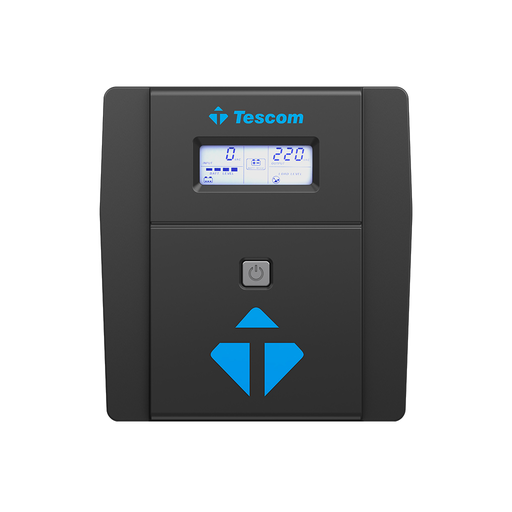 [TESCOM-LEO-AP-1000VA] TESCOM LEOAP 1000VA Line Interactive UPS (900020312) (2x7A Akü)