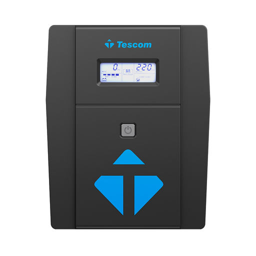 [TESCOM-LEO-AP-1500VA] TESCOM LEOAP 1500VA Line Interactive UPS (900020314) (2x9A Akü)