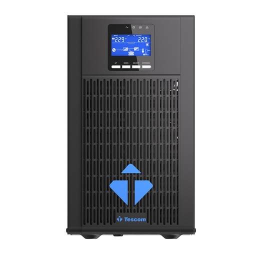 [TESCOM-NEOLINE-3KVA-9A] TESCOM NeoLine 3000, 3 KVA Online 1F/1F UPS,  (900040102) (6x9A Akü)