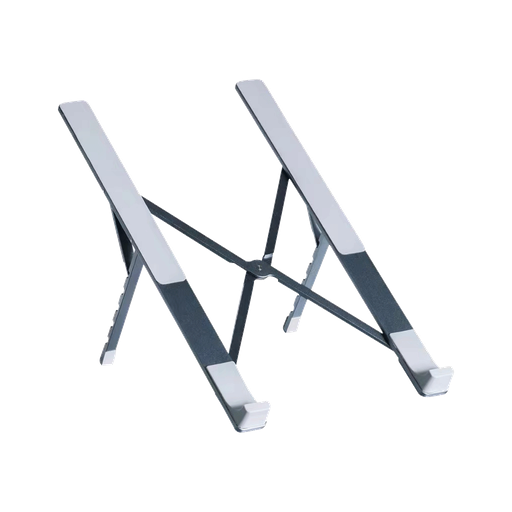 [FNC-5135ST] FRISBY FNC-5135ST, 10"-17.3" Taşınabilir,  Katlanır, Notebook Standı, 5 Kademeli Ayarlanabilir Yükseklik, Alüminyum (Gri-Mavi)