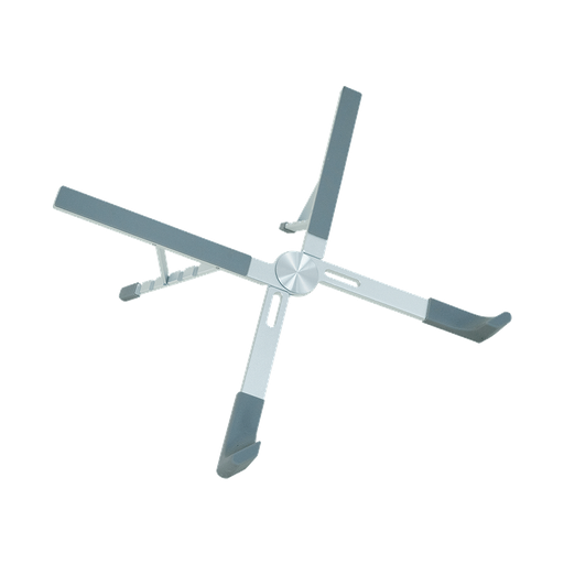 [FNC-5140ST] FRISBY FNC-5140ST, 10"-17.3" Taşınabilir,  Katlanır, Notebook Standı, 5 Kademeli Ayarlanabilir Yükseklik, Alüminyum (Gümüş)