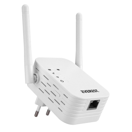 [EWR-N302] EVEREST EWR-N302, 300Mbps, 2,4Ghz, WPS Butonu, 1Port LAN/WAN, Menzil Genişletici