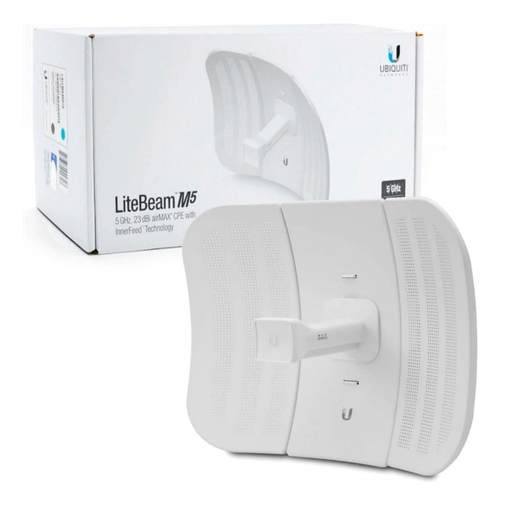 [LBE-M5-23] UBIQUITI LBE-M5-23,  LiteBeam, 5Ghz, 100Mbps, 23dBi Anten, 5Km Menzil CPE