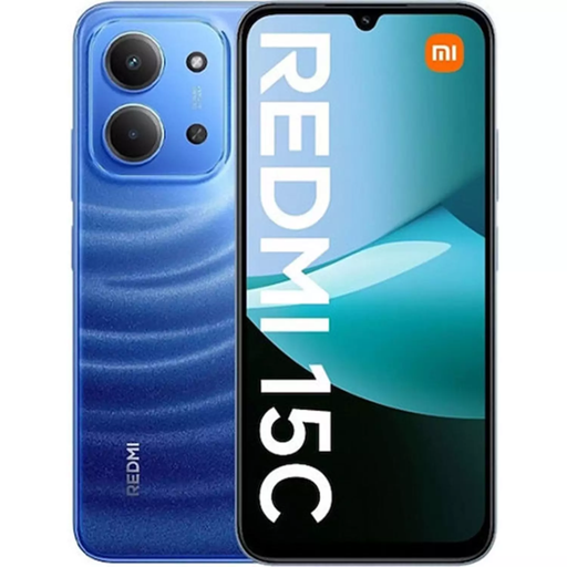 [REDMI-15C-MAVI-8-256] XIAOMI Redmi 15C Moonligth Blue, 256GB, 8Gb Ram, 8 Çekirdek, 6,9inc Ekran, 8Mpix Ön, 50Mpix Arka Kamera, Türkiye Garantili, Cep Telefonu