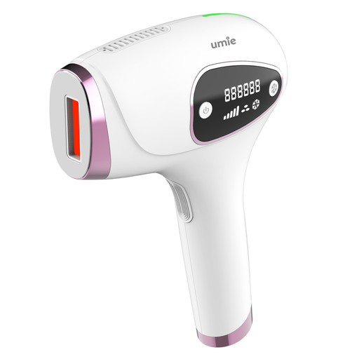 [IPL98-BEYAZ] UMIE IPL98 Beyaz, 1Milyon Atım, Buzlu Quartz Tüp, 3 Başlık, 9 Hız Kademeli, IL Lazer Epilasyon Cihazı.