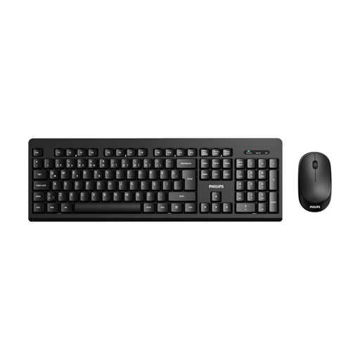 [SPT6324B] PHILIPS SPT6324B, Siyah, Türkçe Q, 2.4Ghz Kablosuz, Klavye Mouse Set