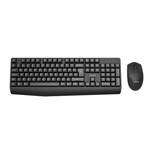 [SPT6337B] PHILIPS SPT6337B, Siyah, Türkçe Q, 2.4Ghz Kablosuz, Klavye Mouse Set