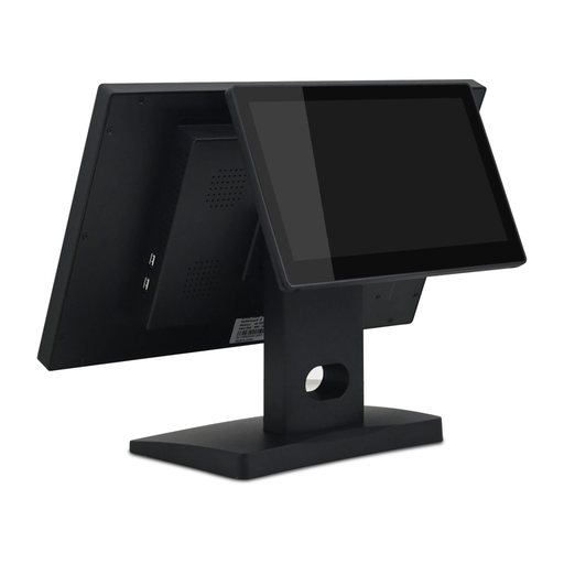 [QUATRONIC-P1855-D-5N] QUATRONIC P1855-D 5N, Intel i5 5.Nesil, 18.5" Ekran, 8GB Ram, 256GB SSD, Endüstriyel, Dokunmatik Pos PC (çift ekran)