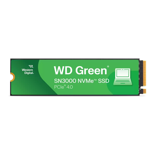 [WDS100T4G0E] WD Green SN3000, WDS100T4G0E, 1TB, 5000/4200, Gen4, NVMe PCIe M.2 2280, SSD