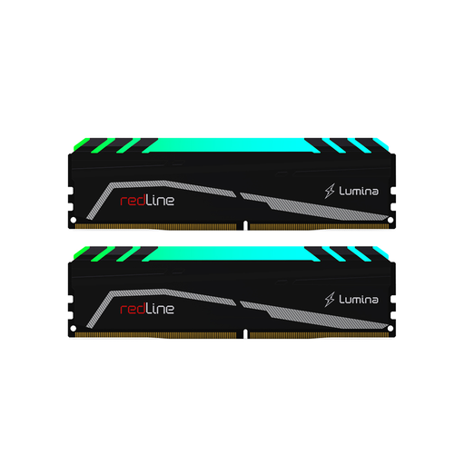 [MLA4C360JNNM8GX2] MUSHKIN redLine Lumina, MLA4C360JNNM8GX2, 2x8Gb Kit, 3600Mhz, DDR4, CL18, RGB, Desktop Gaming RAM (Soğutuculu)