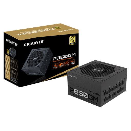 [GP-P850GM] GIGABYTE GP-P850GM, 850W, 80+ GOLD, Full Modüler, GAMING Power Supply