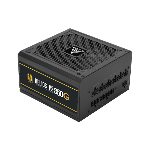 [GAMDIAS-HELIOS-P2-850G] GAMDIAS HELIOS P2-850G, 850W, 80+ Gold, Full Modüler, Aktif PFC, GAMING, ATX, Power Supply (PSU)