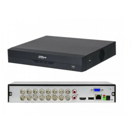 [XVR5116HS-5M-I3] DAHUA XVR5116HS-5M-I3, 16 Kanal, 5Mpix H265+, 1 HDD, 5in1 DVR Cihazı