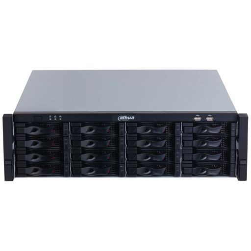 [NVR616H-64-XI] DAHUA  NVR616H-64-XI, 64Kanal, 32Mpix, H265+, 16 HDD, 1080P Kayıt, 1024 0Mbps Bant Genişliği, 4 Port 2500 Mbps LAN, RAID 0/1/5/6/10 NVR