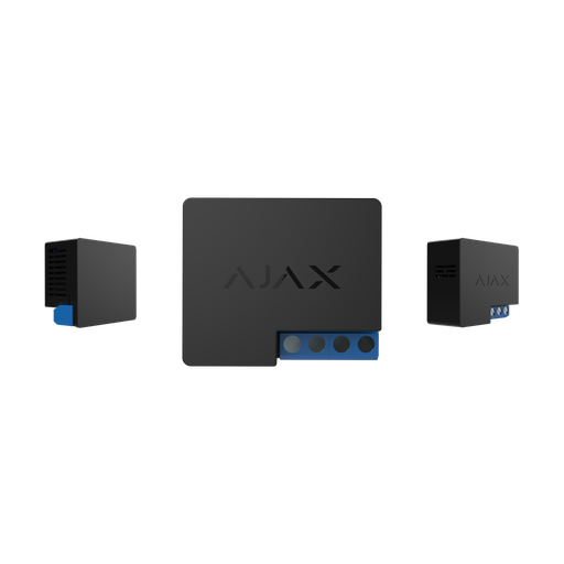 [7649-13-BL1] AJAX  WallSwitch, Kablosuz, Güç Rolesi, SİYAH