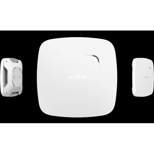 [8209-10-WH1] AJAX Fire Protect, Kablosuz, Isı ve Duman Dedektörü, BEYAZ