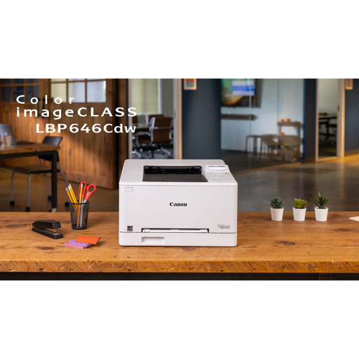 [LBP646CDW] CANON  i-SENSYS LBP646CDW,  Wifi, Lan, Duplex, Renkli Lazer, Yazıcı (Dakikada 25  Sayfa) ORİJİNAL TONERLİ, TÜRKİYE Distibütör GARANTİLİ