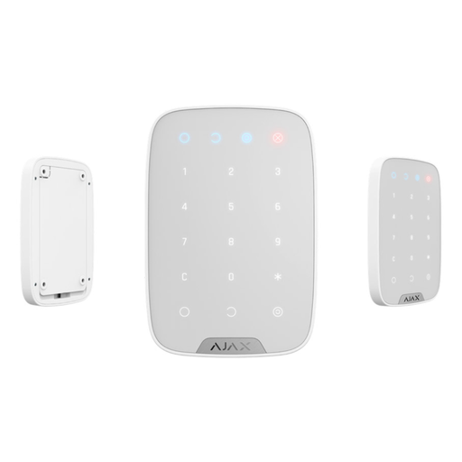 [KEYPAD-PLUS-BEYAZ] AJAX Keypad Plus, Kablosuz, Tuş Takımı, BEYAZ