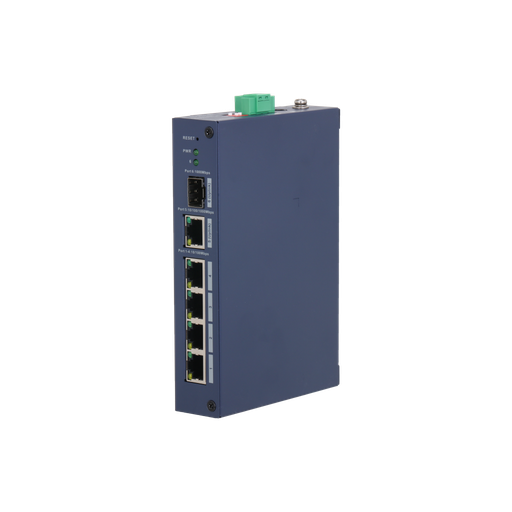 [CHS4106-4ET] DAHUA CHS4106-4ET, 4 Port, Megabit,  1 Port Gigabit Uplink, 1 Port Gigabit SFP, Cloud Yönetilebilir, Switch