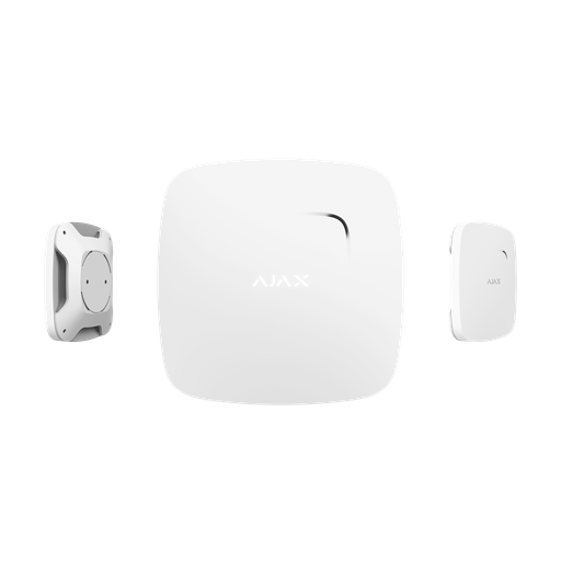 [38107-16] AJAX  Fire Protect Plus, Kablosuz, Isı ve Duman Dedektörü, BEYAZ