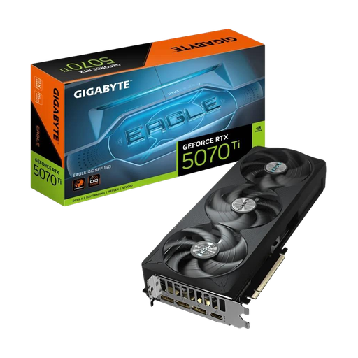 [GV-N507TEAGLE-OC-16GD] GIGABYTE GV-N507TEAGLE OC-16GD, RTX5070TI, EAGLE OC, 16Gb, GDDR7, 256BIT, 3 Fanlı, 1xHDMI, 3xDP, GAMING Ekran KARTI