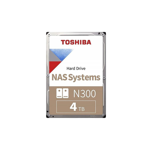 [MN10ADA400ES] TOSHIBA N300, MN10ADA400ES, 3.5", 4TB, 512Mb 7200 Rpm, SATA3, 7/24 NAS, SERVER, HDD