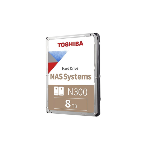 [MN10ADA800S] TOSHIBA N300, MN10ADA800S, 3.5", 8TB, 512Mb 7200 Rpm, SATA3, 7/24 NAS, SERVER, HDD (Türkiye Distribütörü Garantili)