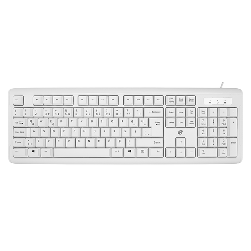 [EAK9821-BEYAZ] ACER eMachines, EAK9821, Beyaz, USB Kablolu, Türkçe Q, Standart Klavye