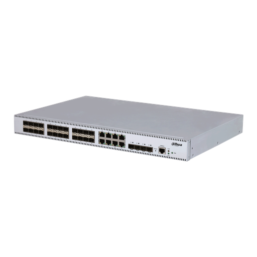 [S5436-24GF8GT4X] DAHUA S5436-24GF8GT4X, 36 Port, 24 Port  GigaBit  SFP, 8 Port Gigabit Lan, 4 Port 10 Gigabit SFP, Yönetilebilir, Switch