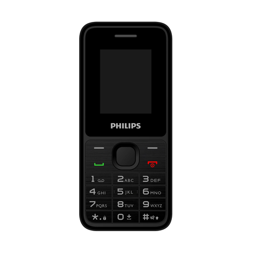 [XENIUM-E2125] PHILIPS Xenium E2125, 32Mb, Siyah, 32Mb Ram, 1,77inc Ekran, 4G Çift Sim Desteği, FM Radyo, 1700mAh Pil, El Feneri, Türkiye KVK Garantili