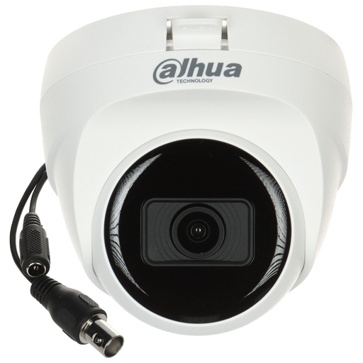 [HAC-T1A21-U-A] DAHUA HAC-T1A21P-U-A, 2Mpix, 2.8mm Lens, 25 Mt Gece Görüşü, Dahili Mikrofon, Dome Kamera