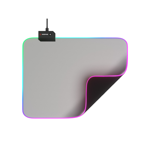 [MP-21-GRI] Rampage MP-21, PULSAR M RGB, 252x328x3mm, RGB Led, Gaming, MOUSE PAD (Gri)
